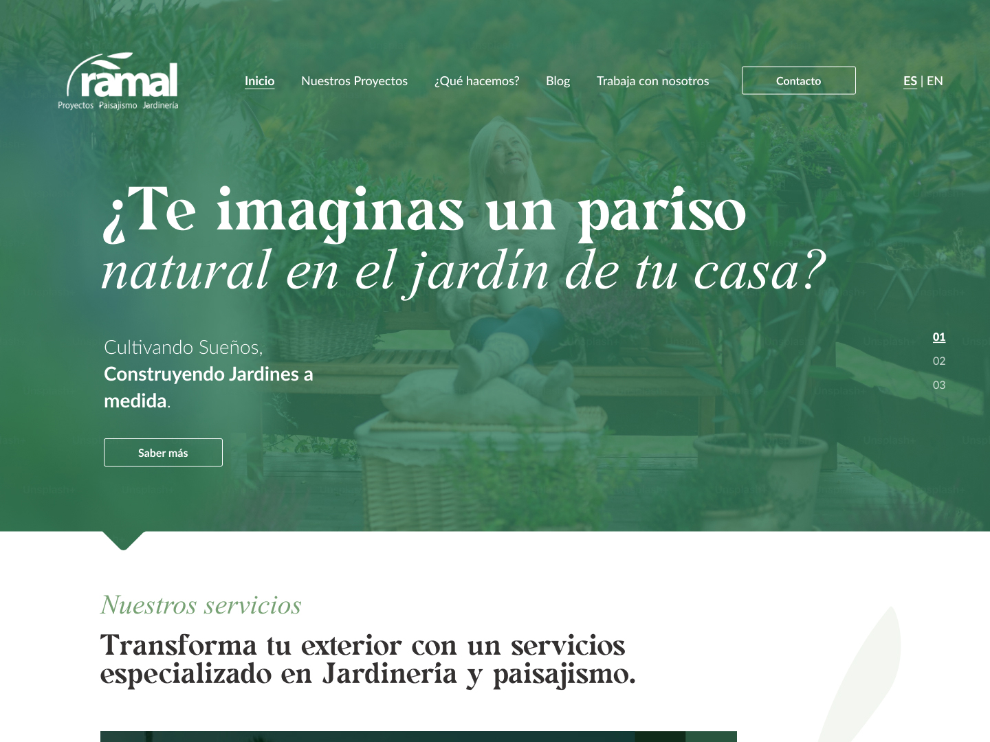 Ramal, Jardinería y Paisajismo, jardinería y paisajismo en Alicante